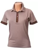 Maglia polo a maniche corte con profili Musetti