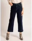 Fuego Woman shop online - Pantaloni jeans blu vita alta taglie comode