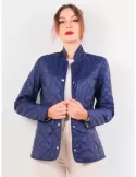 Shop online springtime Concept K blue and grey quilted jacket
