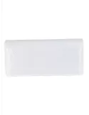Anna Cecere pochettes | Borsa di raso bianco con paillettes acx676