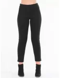 Elgi Black thick jersey trousers | Buy Italian plus size clothing