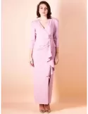 Sonia Pena 1230012 | Pink long formal dress for mother of the bride