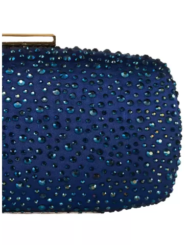 Women's Leather Purse Shoulder Bag Multiple Pockets Cross Body Handbag -  Sapphire Blue - Walmart.com