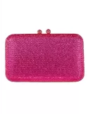 Crystal silk purse jewel bag with rhinestones | Anna Cecere aca0154