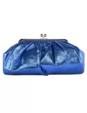 Anna Cecere bags | Borsa pasticcino bag eco pelle vernice azzurra