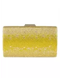 Yellow shadows lavish purse crystal jewel bag | Anna Cecere aca629