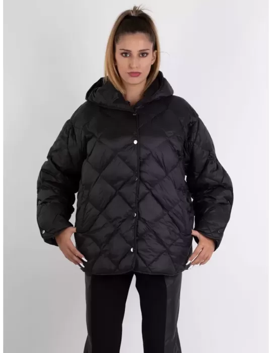 Black cape jacket plus size best sale