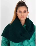 Frida Madè Online | Sciarpa verde in lana grossa alpaca bouclè