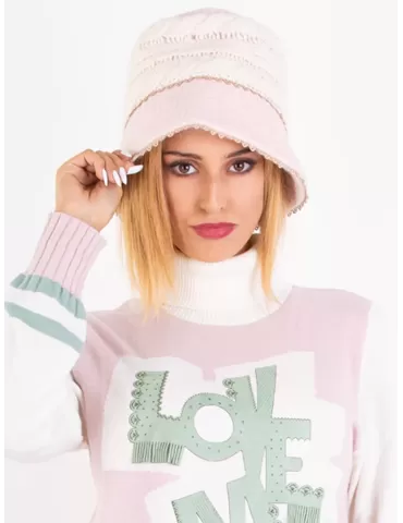 Pink cheap cloche hat