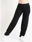 Francesca Mercuriali pull-on viscose black cigarette trousers