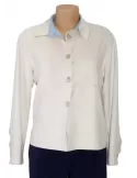 Riva Tricot - Shop online | Giacca camicia alcantara beige fino tg 56