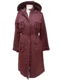 Shop on line padded long jacket