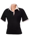 Maglia polo a maniche corte con profili Musetti