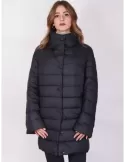 Pregiò Couture - Knee lenght blue down winter jacket