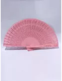 Black bamboo wedding fan